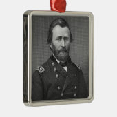 General Ulysses Simpson Grant, graviert nach einem Silbernes Ornament (Rechts)