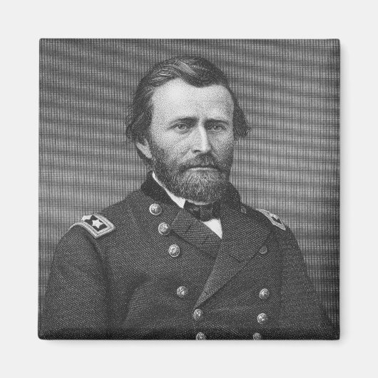 General Ulysses Simpson Grant, nach einem Tag Magnet (Vorne)