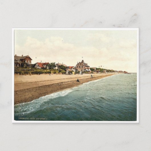 General view, I., Wyk on Fohr, Schleswig-Holstein, Postkarte (Vorderseite)