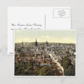 General View und High Street, Oxford, England Clas Postkarte (Vorne/Hinten)