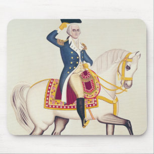 General Washington auf einem weißen Ladegerät, Mousepad