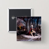 General Washington, das an der Tal-Schmiede, PA Button (Vorne & Hinten)