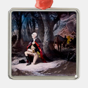 General Washington, das an der Tal-Schmiede, PA Ornament Aus Metall