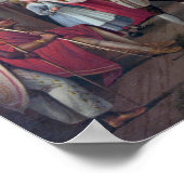 General Washington Enters New York Poster (Ecke)
