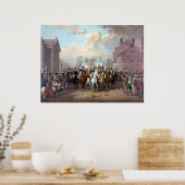 General Washington Enters New York Poster (Küche)