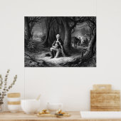 General Washington Gebet am Valley Forge Poster (Küche)