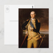 General Washington Postkarte (Vorne/Hinten)