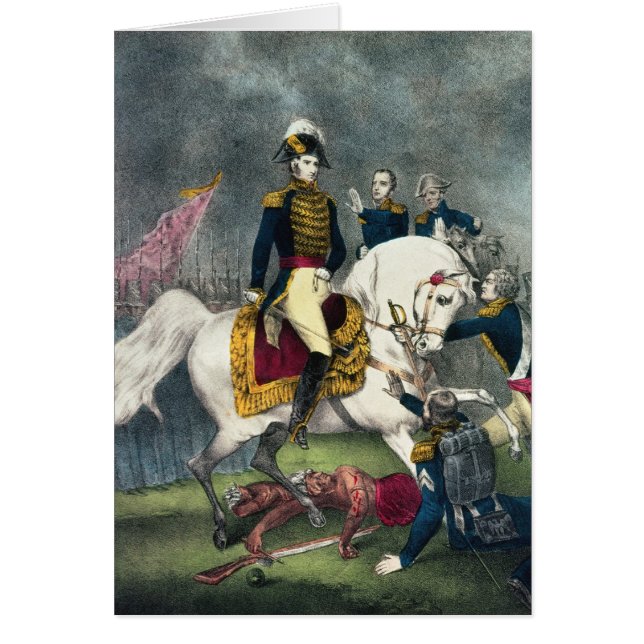 General William H. Harrison am Kampf (Vorne)