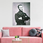 General William T. Sherman (1820-91) (b/w Foto) Leinwanddruck (Insitu (Wohnzimmer))