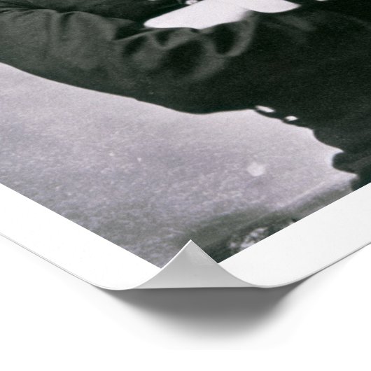 General William T. Sherman (1820-91) (b/w Foto) Poster (Ecke)