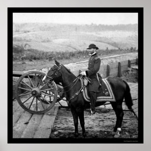 General William Tecumsah Sherman 1864 Poster