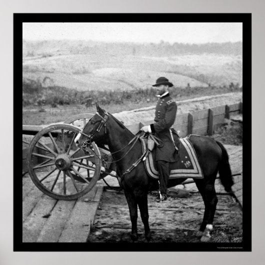 General William Tecumsah Sherman 1864 Poster (Vorne)