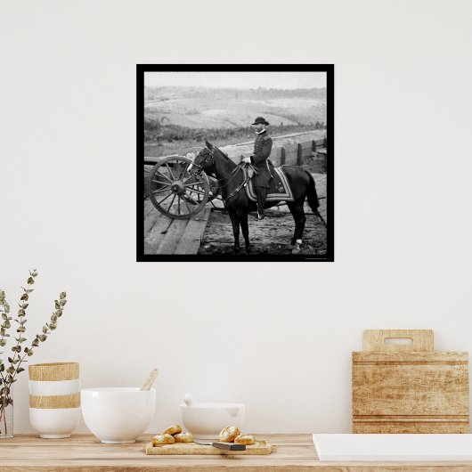 General William Tecumsah Sherman 1864 Poster (Küche)