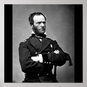 General William Tecumseh Sherman, 1865. Poster
