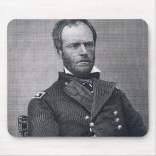 General William Tecumseh Sherman, graviert nach a Mousepad