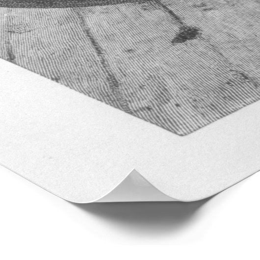 General William Tecumseh Sherman in Atlanta Poster (Ecke)