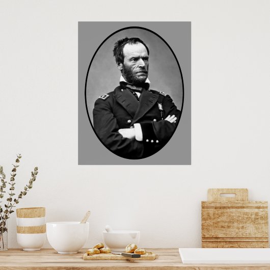 General William Tecumseh Sherman Poster (Küche)