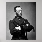 General William Tecumseh Sherman Poster (Vorne)