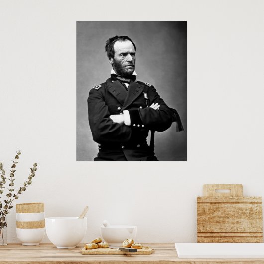 General William Tecumseh Sherman Poster (Küche)