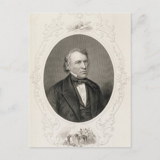 General Zachary Taylor Postkarte (Vorderseite)