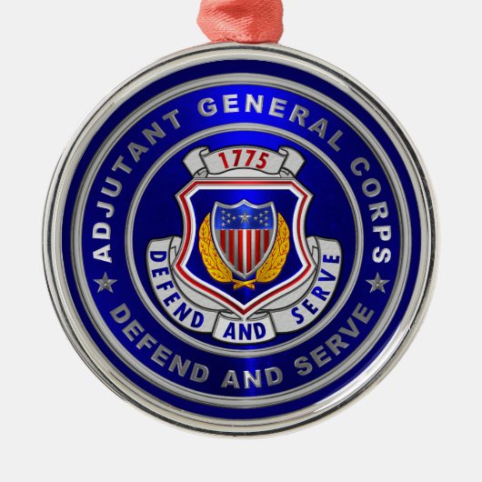 Generalanwalt Corps AG Ornament Aus Metall (Vorne)