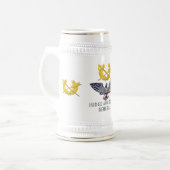 Generalanwalt JAG Corps Bierglas (Vorderseite Links)