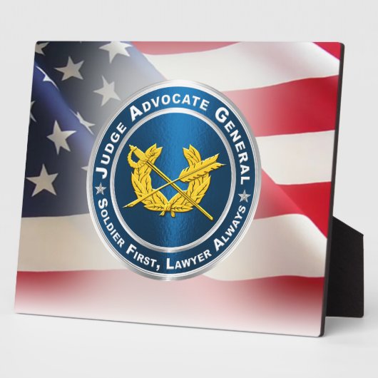 Generalanwalt JAG Corps Fotoplatte (Seite)