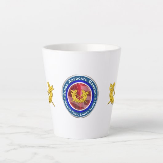 Generalanwalt JAG Corps Milchtasse (Vorderseite)