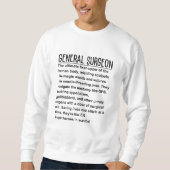 Generalchirurg Sweatshirt (Vorderseite)