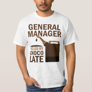 Generaldirektor (lustige) Schokolade T-Shirt