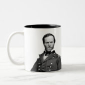 Generäle Sherman und Grant Zweifarbige Tasse (Links)