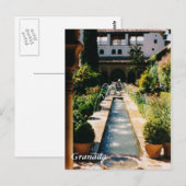 Generalife Postkarte (Vorne/Hinten)