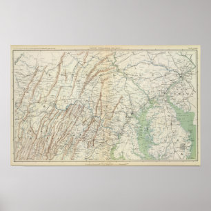 Generalkarte I Poster