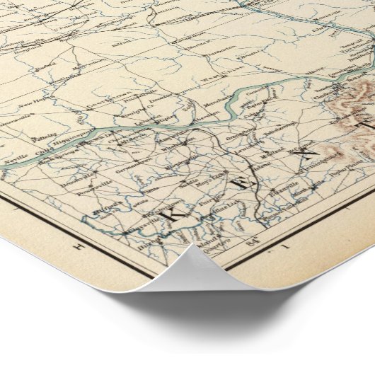 Generalkarte V Poster (Ecke)