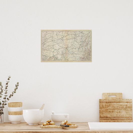 Generalkarte V Poster (Küche)