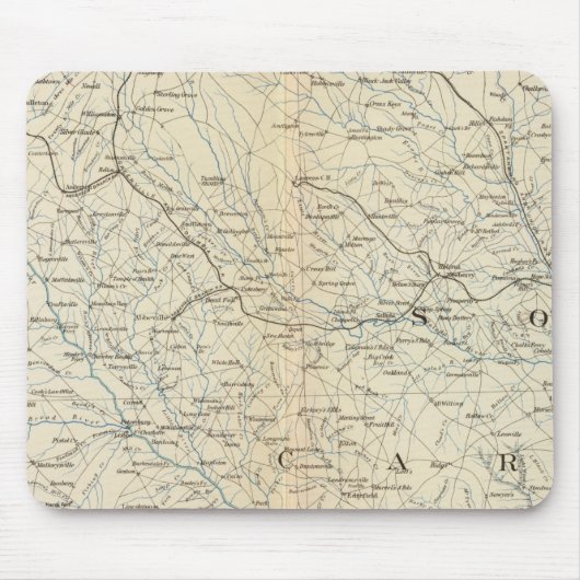 Generalkarte VIII Mousepad (Vorne)