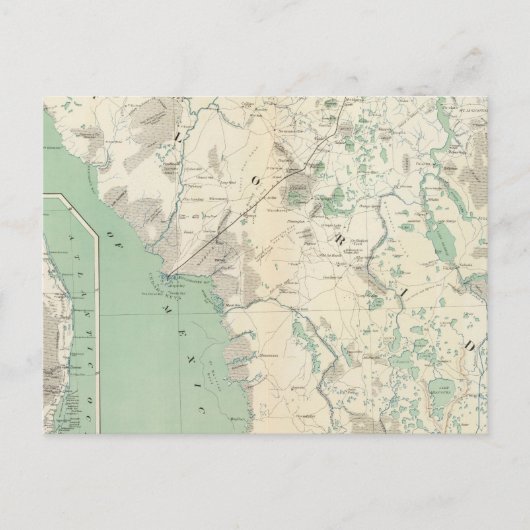 Generalkarte XI Postkarte (Vorderseite)