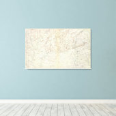 Generalkarte XIII Leinwanddruck (Insitu (Holzboden))