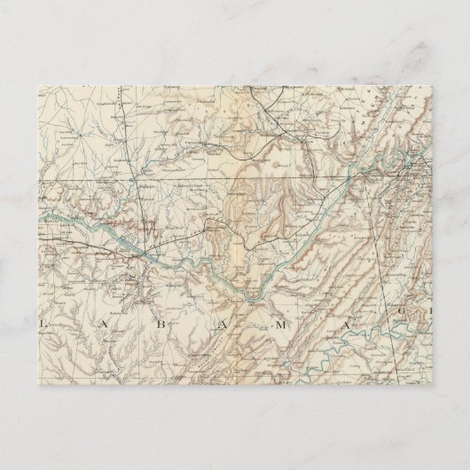 Generalkarte XIV Postkarte (Vorderseite)