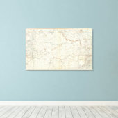 Generalkarte XV Leinwanddruck (Insitu (Holzboden))