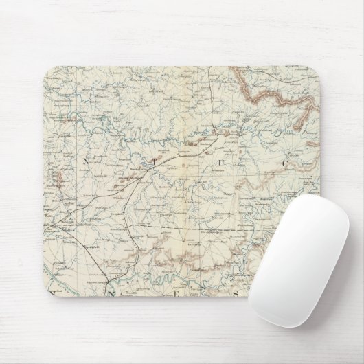 Generalkarte XV Mousepad (Mit Mouse)