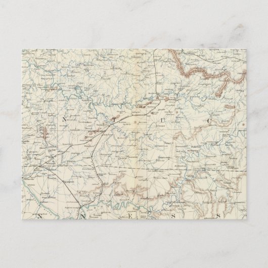 Generalkarte XV Postkarte (Vorderseite)