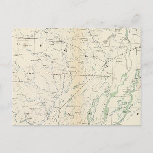 Generalkarte XVIII Postkarte (Vorderseite)