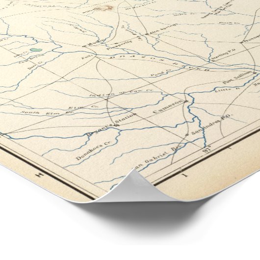 Generalkarte XXIII Poster (Ecke)