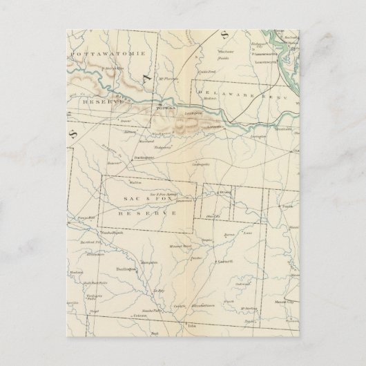 Generalkarte XXVI Postkarte (Vorderseite)