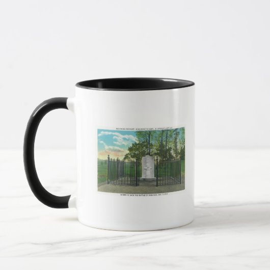 Generalleutnant Benedict Arnold's Links Bigmonumen Tasse (Links)