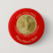 Generalleutnant der Feuerwehr Button (Vorderseite)