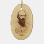 Generalleutnant Edmund Kirby Smith Keramik Ornament (Links)