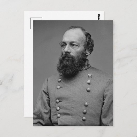 Generalleutnant Edmund Kirby Smith Postkarte (Vorne/Hinten)