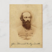 Generalleutnant Edmund Kirby Smith Postkarte (Vorderseite)